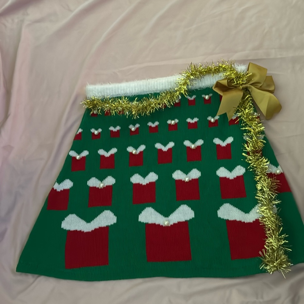 Christmas cheer skirt